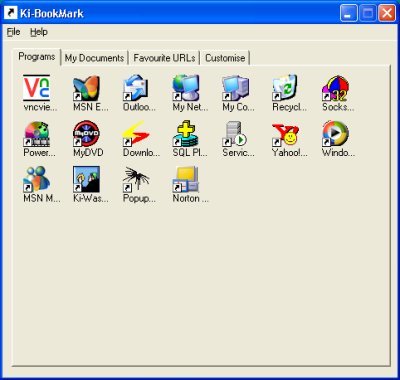 Ki-BookMark Screenshot